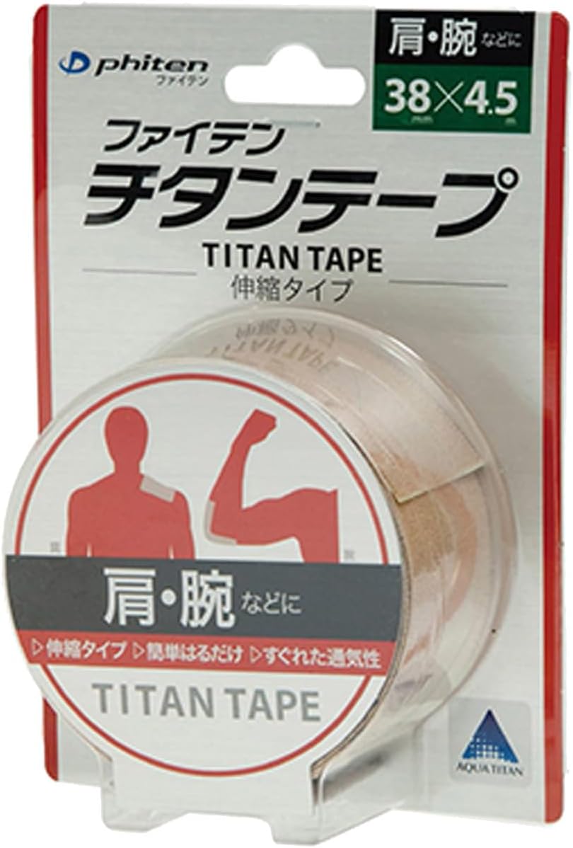 Phiten (phiten) Titanium Tape Expansion and Contraction Type 3.8cmX4.5m