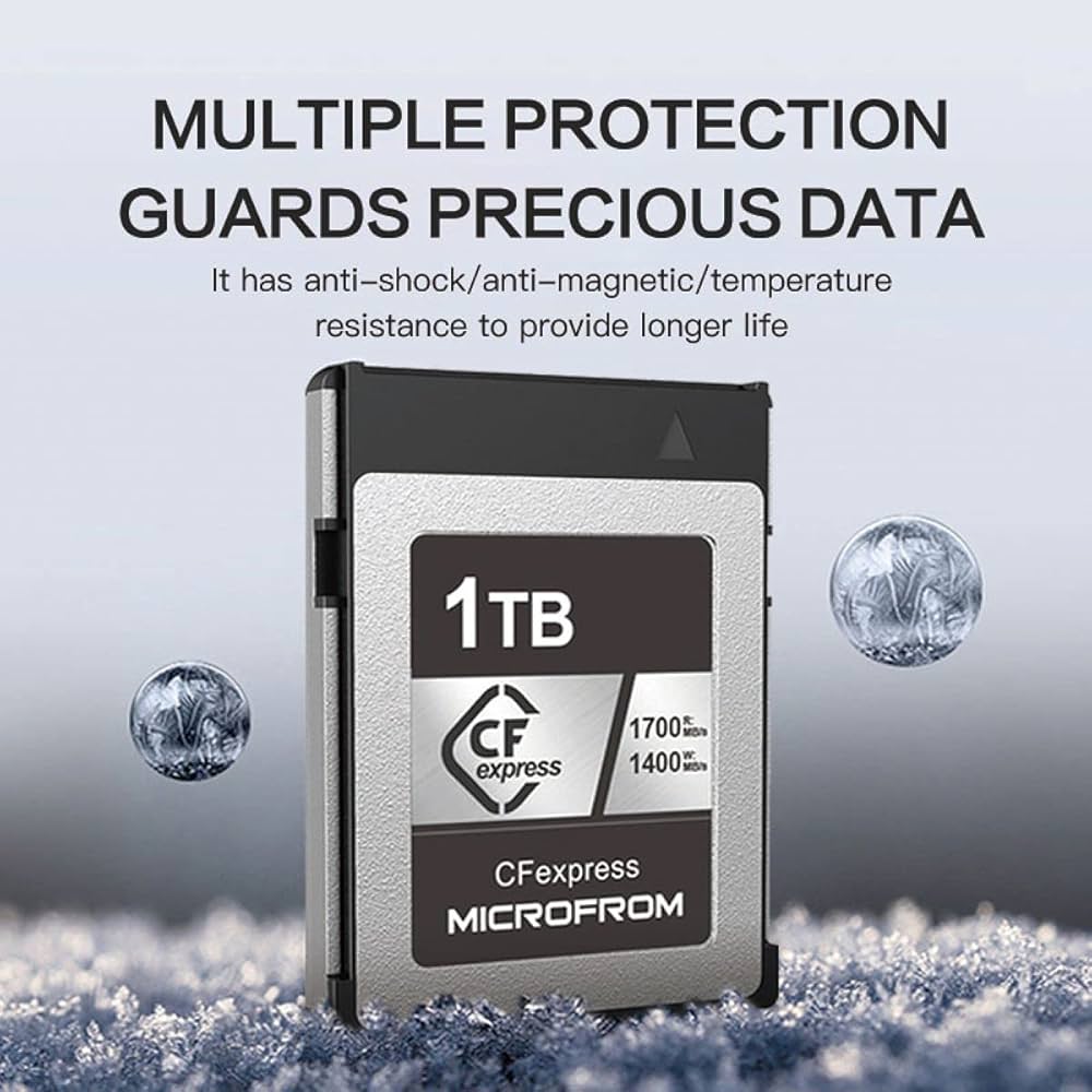 MICROFROM  CFexpressカード  Type-B 1TB Amazon.com: Delkin Devices Black 1.3TB CFexpress 4.0 Type B