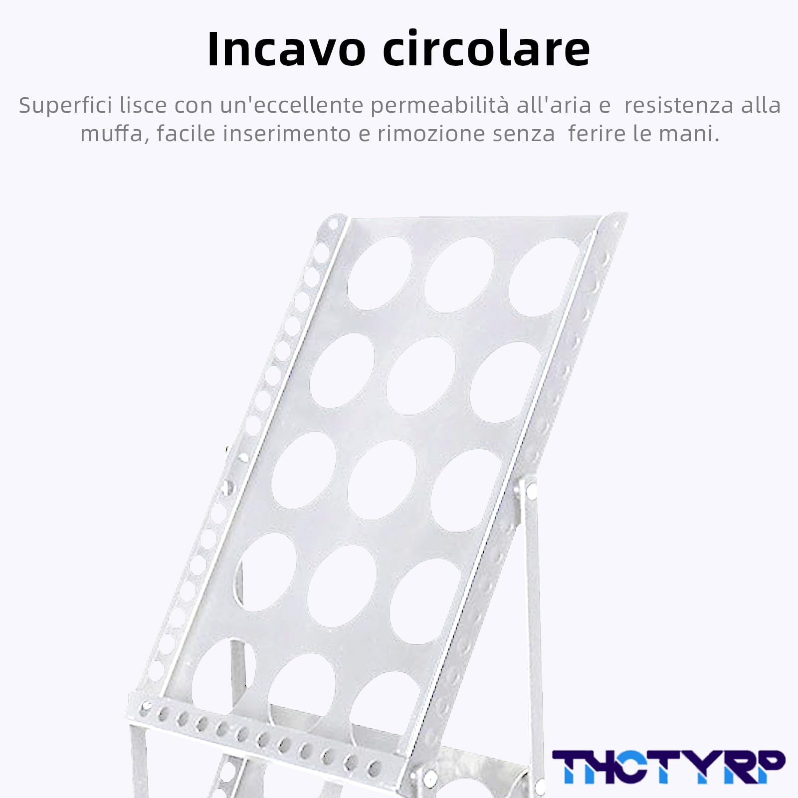 Supporto per catalogo, portariviste pieghevole a 4 strati, formato A4, supporto per brochure su un lato, supporto verticale per riviste alla moda