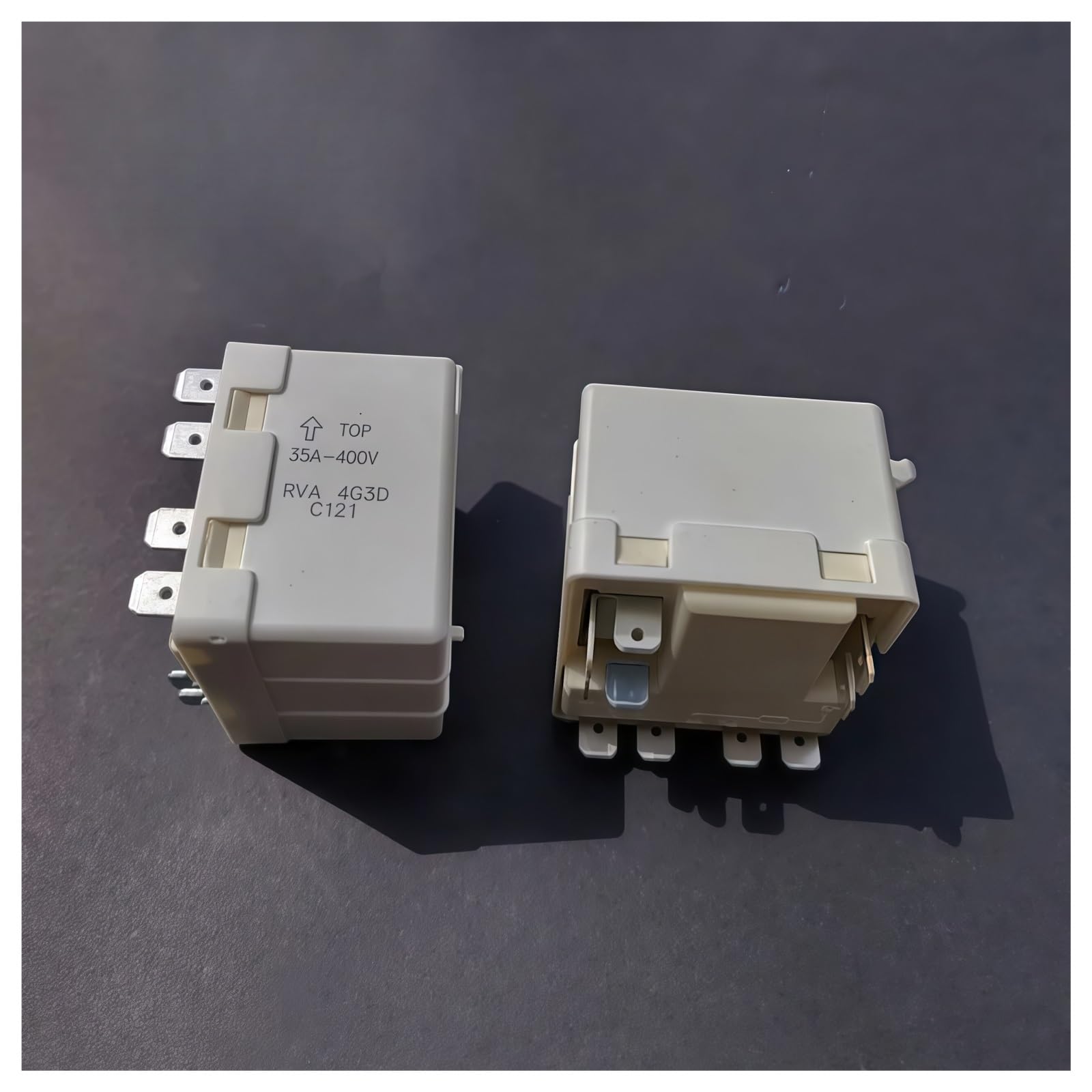 Relé de arranque de compresor RVA4G3D 35A 400V for máquinas de hielo y refrigeradores