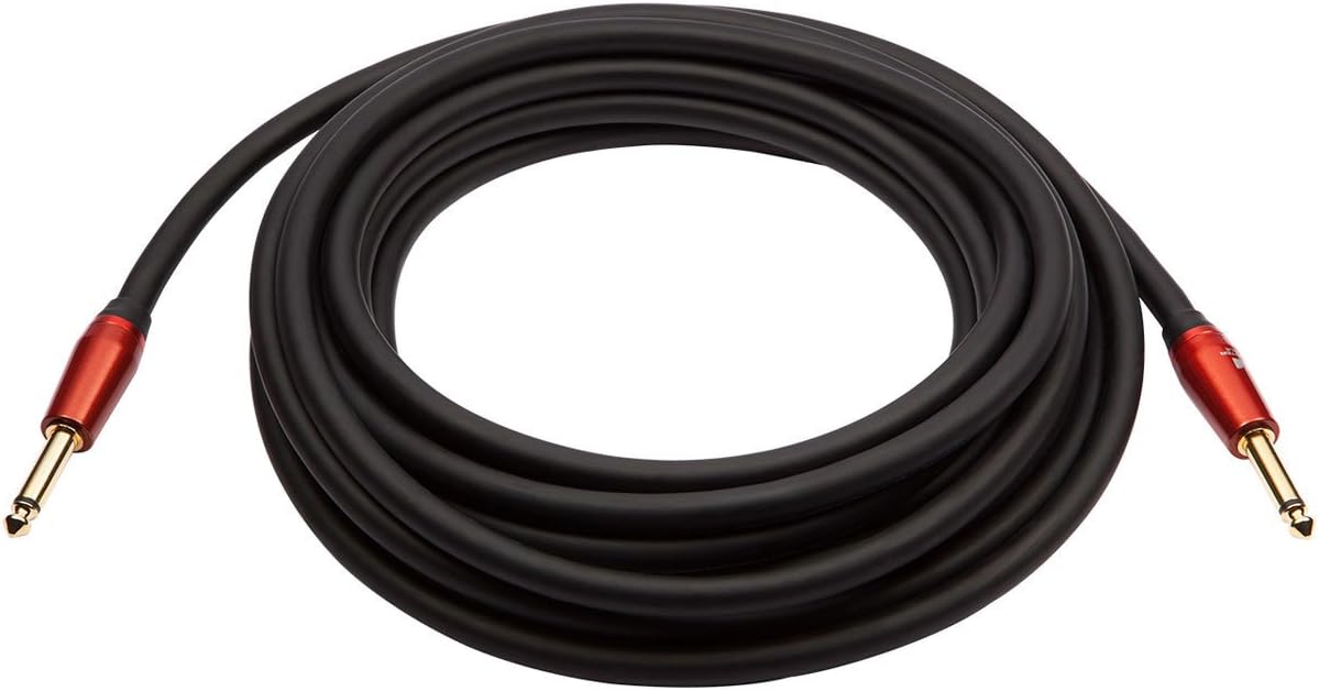 Monster Acoustic Instrument Cable (21 feet/6.4 Meters) - Straight 1/4” Plugs
