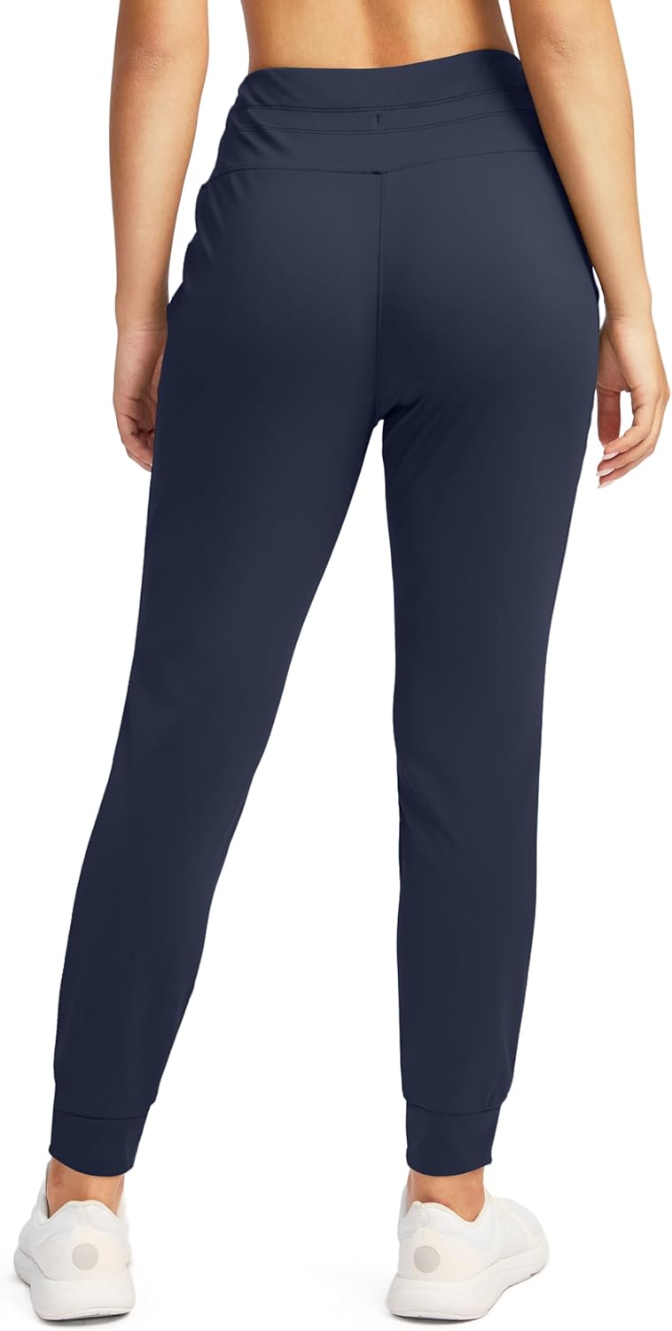 G GRADUAL Women's Joggers Pants with Zipper Pockets High Waisted Sweatpants Athletic Tapered Pants for Women Lounge Workout - Image 4