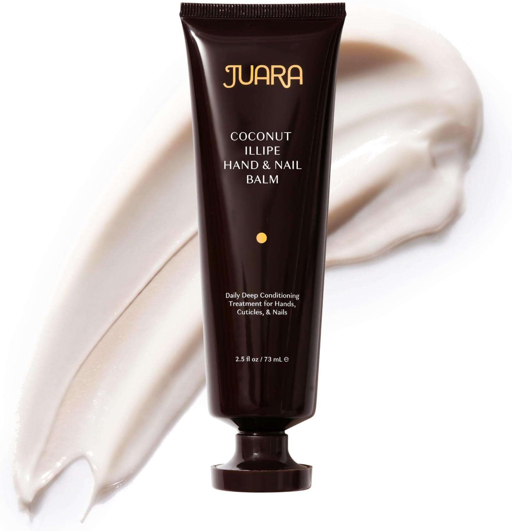 Juara Hand & Nail Balm - Anti Aging Hand Cream for Dry Cracked Hands - Cuticle Treatment with Coconut Oil & Shea Butter - Moisturizing Hand Cream for Women - Natural Ultra-Rich Hand Balm