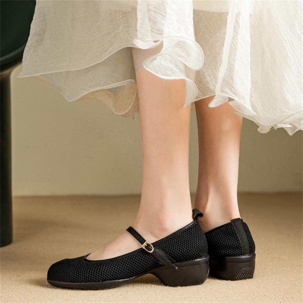 1.5 Pollici Tacco Basso Scarpe da Ballo Latine da Donna Traspirante Sala da Ballo Insegnamento Moderno Pratica Prestazioni Scarpe da Ballo