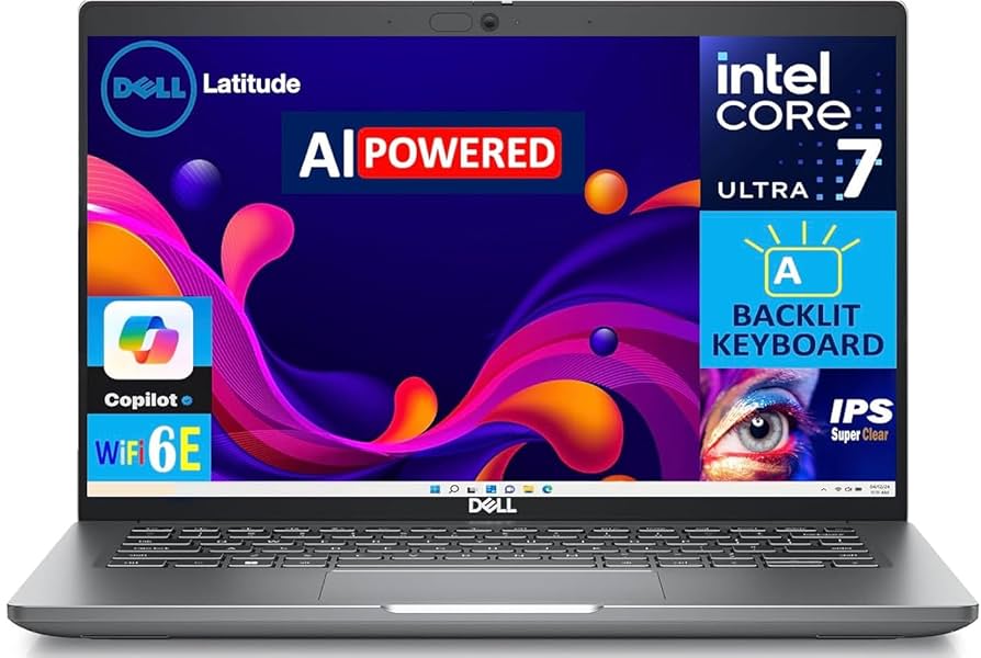 Amazon.com: Dell Latitude 5450 AI Powered Laptop 14.0