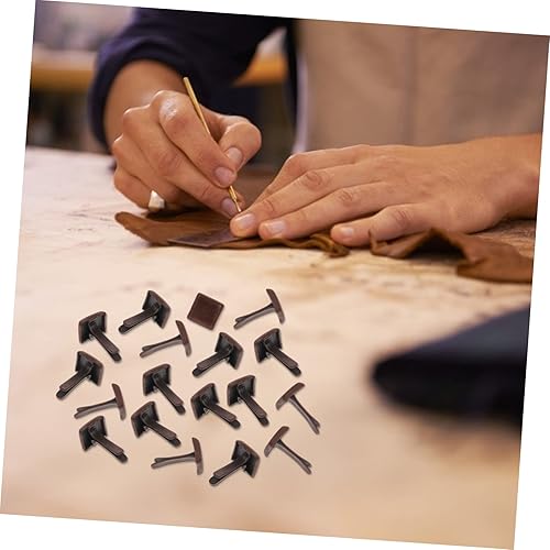 Miniatura 9 de VILLCASE 300 uñas decorativas antiguas con patas para manualidades y clavos para ropa, zapatos y accesorios para proyectos de adorno