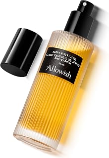 Hair Oil Spray for Dry Frizzy Hair - Hair Shine Spray Gloss with Natural Jojoba and Olive Oil, Leave-in Hair Conditioning, Smooth Damaged Ends, Volume, Hydrating