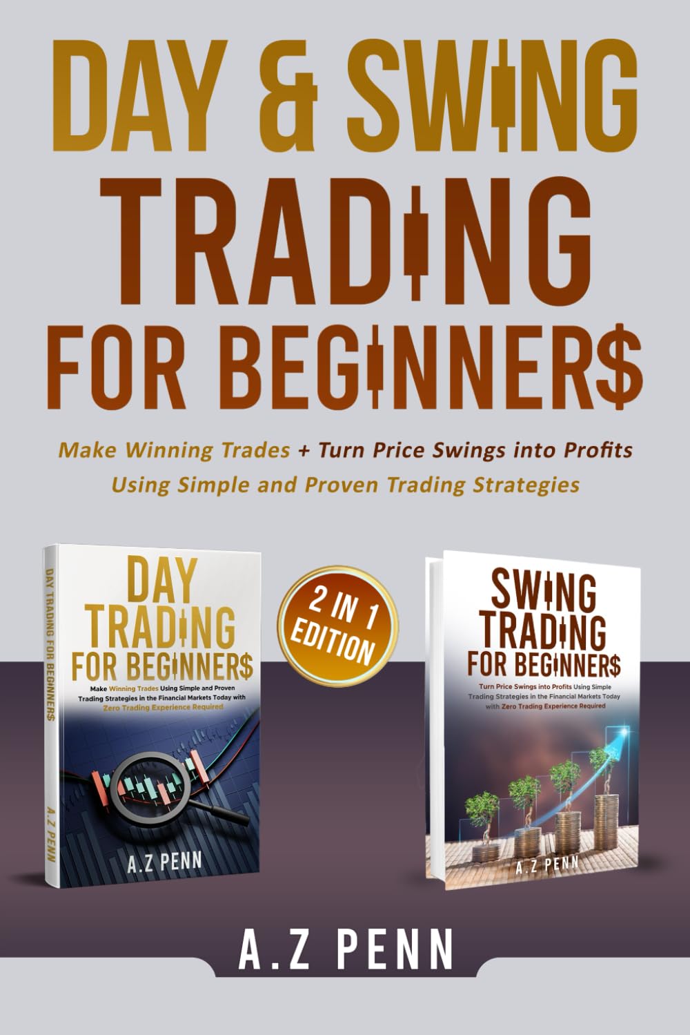 Day & Swing Trading for Beginners: Make Winning Trades + Turn Price Swings into Profits Using Simple and Proven Trading Strategies      Paperback – October 16, 2025