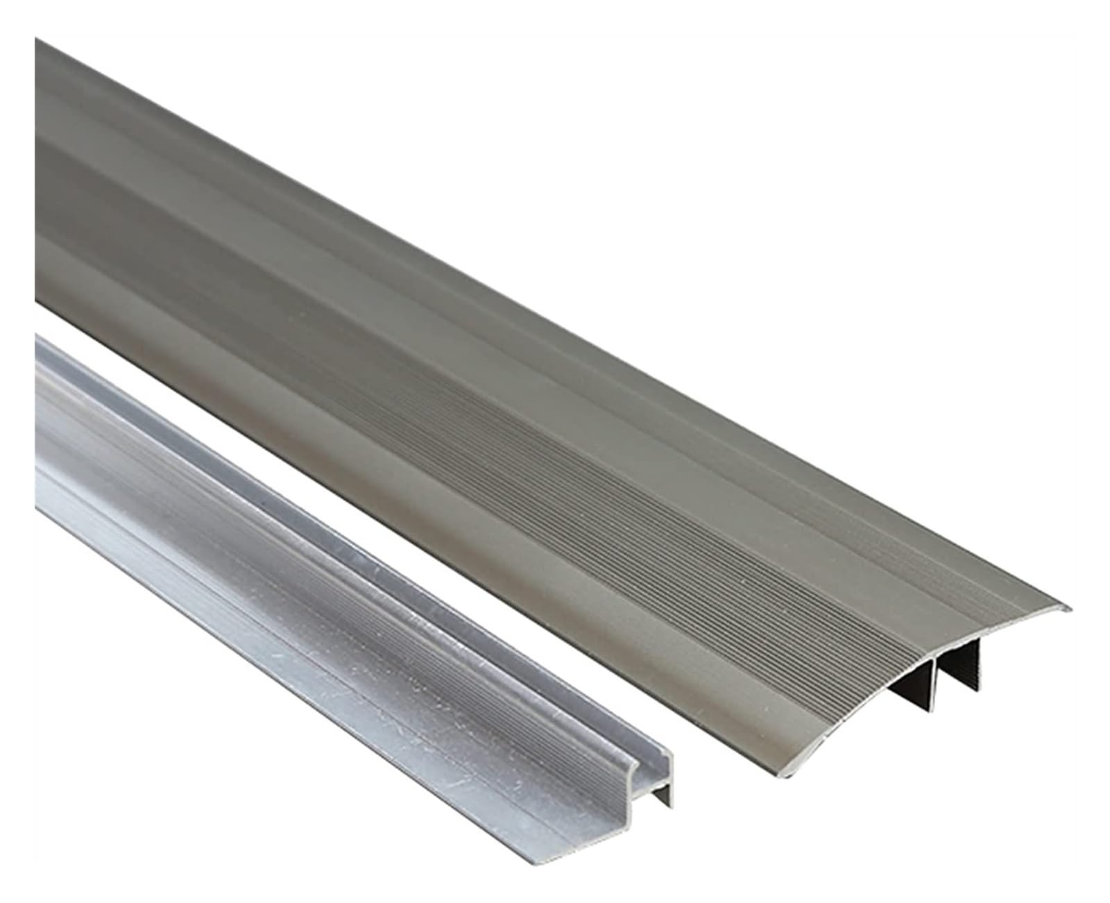Profilo di Transizione, Striscia di Soglia, Transizioni dai bordi dei pavimenti in legno duro, porte di casa, riduttori for pavimenti seminterrati(Grey)