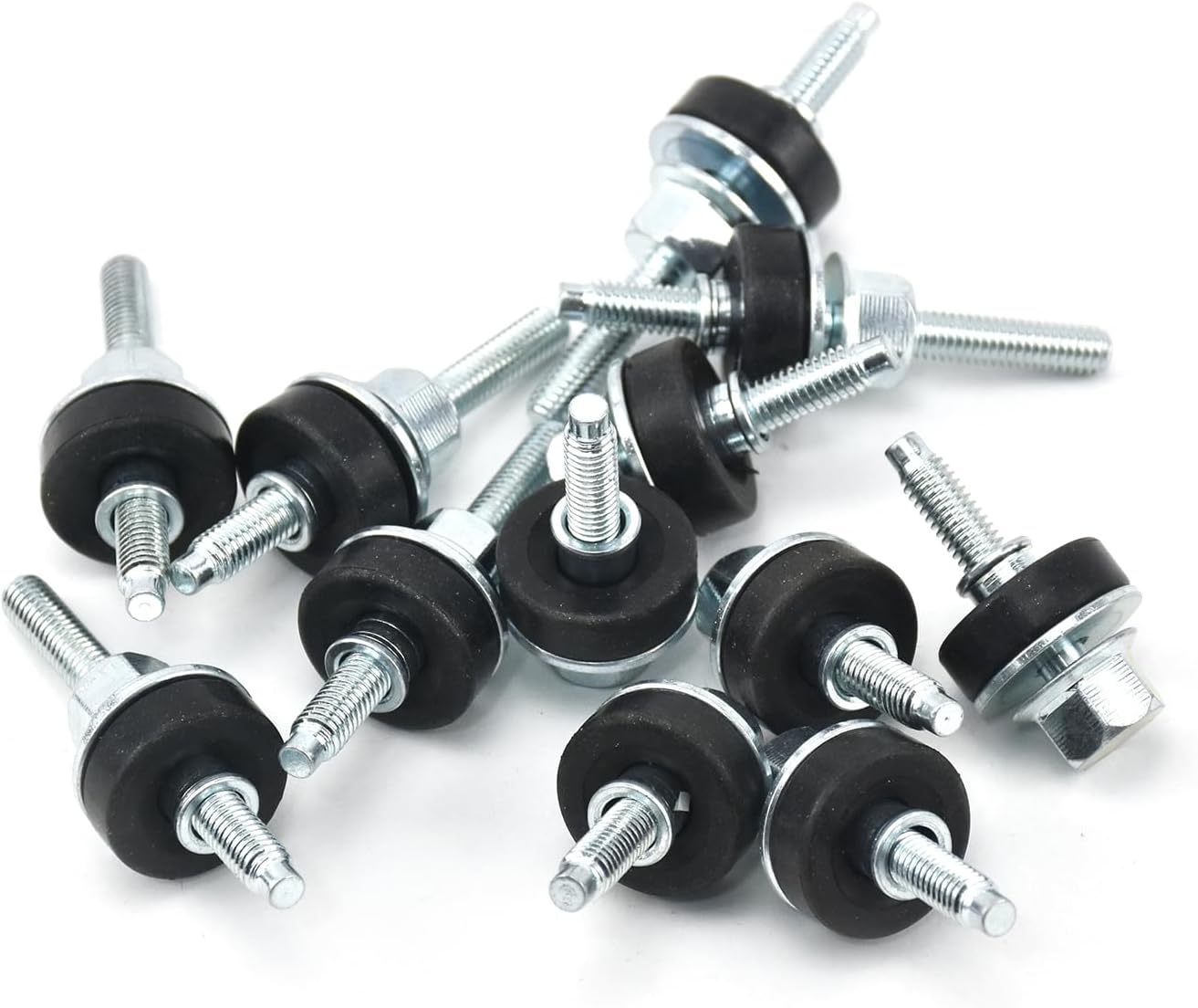 Valve Cover Bolt for Ford 6.0 Powerstroke Diesel F250 F350 E350 E450 2003-2010, 4C3Z-6C519-AA for Valve Cover BoltComplete Set one Side Long and Short