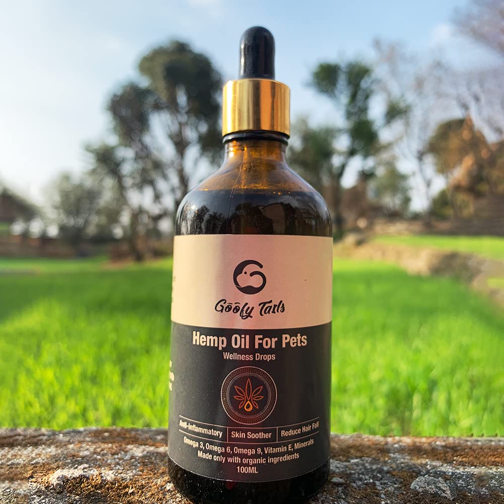 Goofy Tails Hemp Seed Oil for Dogs and Cats 100 ml, Cold Pressed Hemp Oil for Dogs and Cats, Anti Inflammatory Omega Rich Dog Supplement (3-6-9) — Amazon image 9