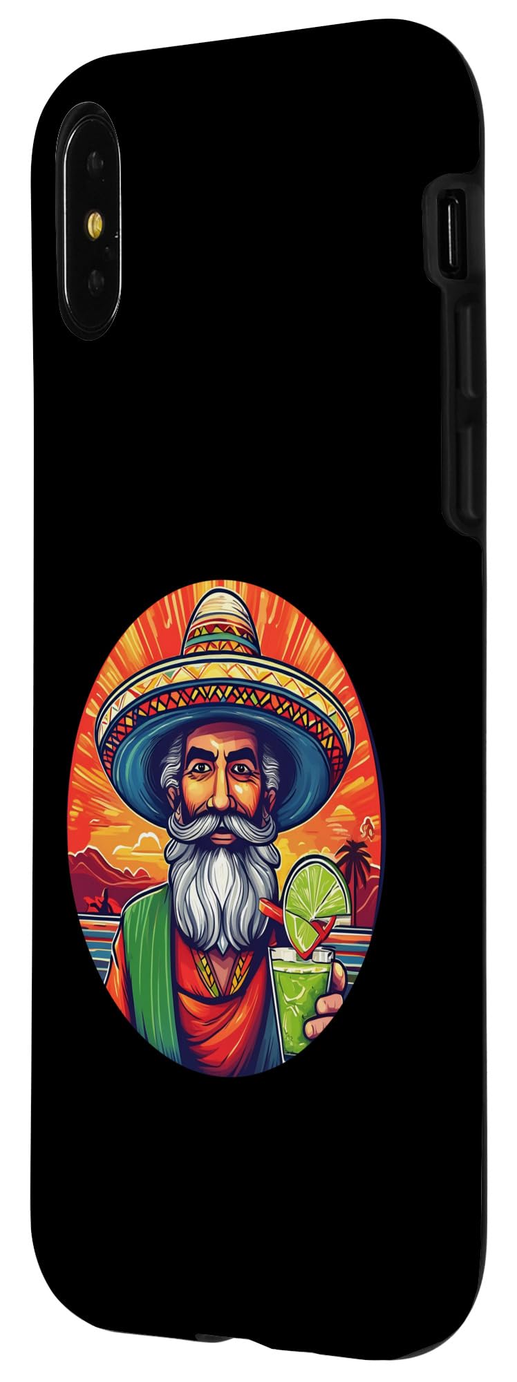 iPhone X/XS 5 de Mayo Party Drinko de Mayo Mexican Man drinking Case - Image 2