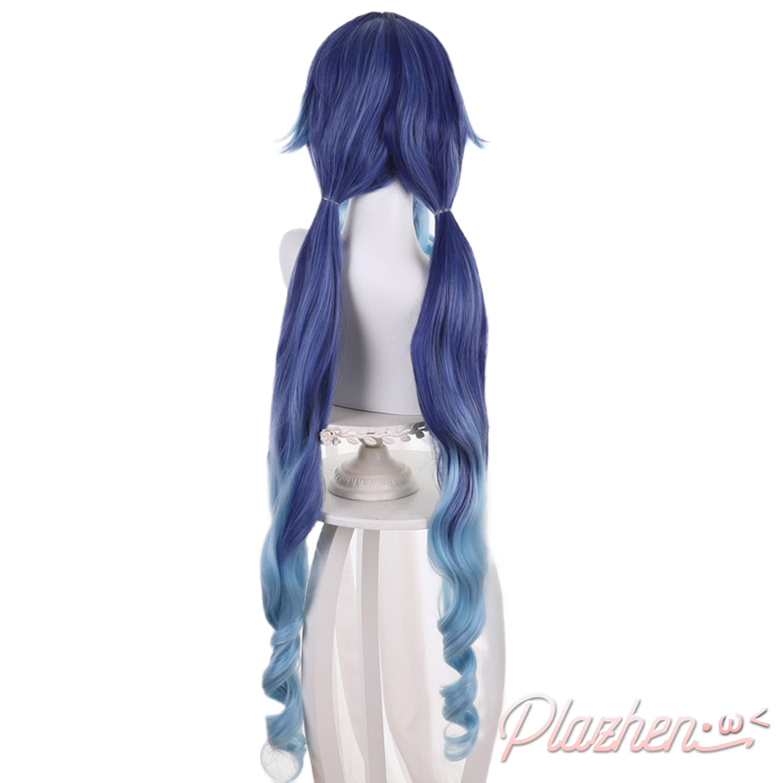 Amazon.co.jp: Plazhen 原神 レイラ コスプレ ウィッグ 髪飾り Layla 