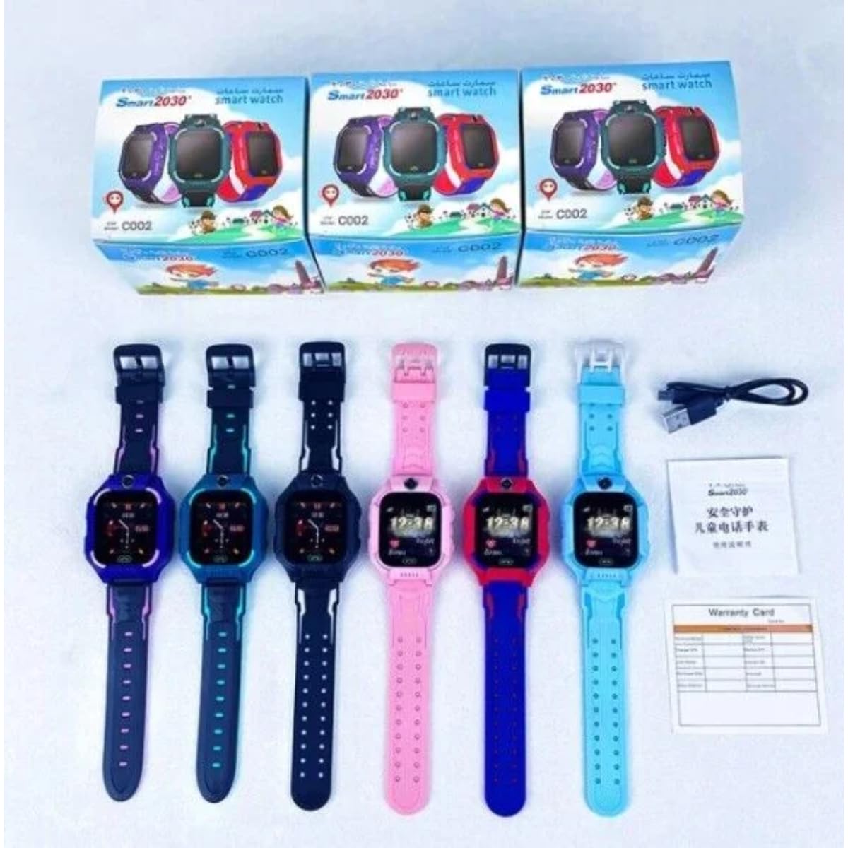 Generic Girls' & Boy's Smartwatch, 16 Games, Camera, Music, Pedometer, Alarm & More | Ideal Gift for 6-12 Year Olds | Fun & Educational Tech Toy