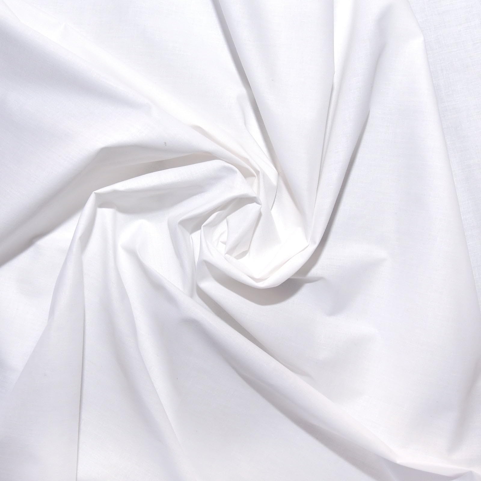 RK Linen Luxury 1-Piece Twin Size Flat Sheet – 1500 Thread Count Pima Cotton, Heavyweight Fabric, Ultra Soft & Durable (White)