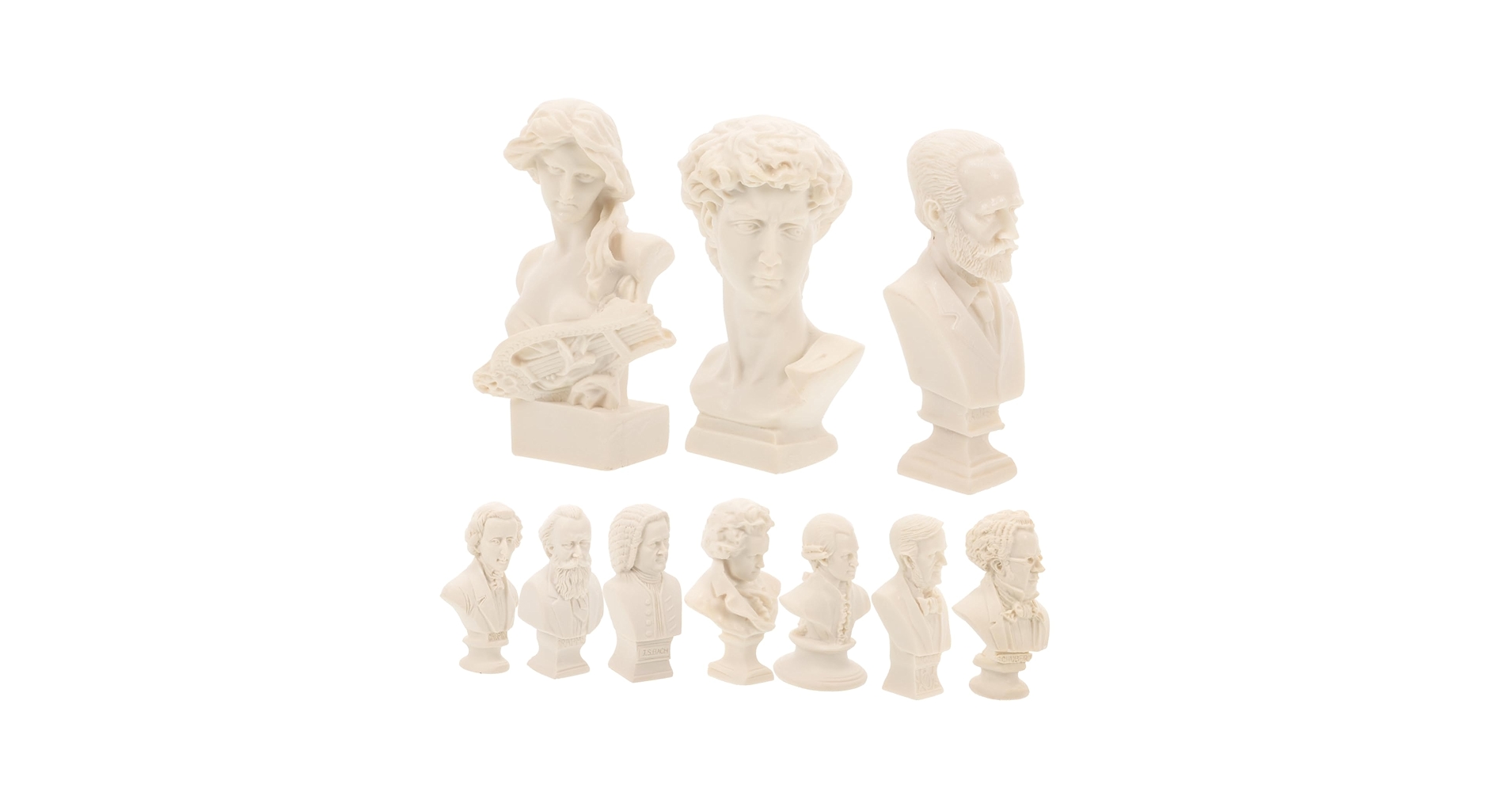 石膏像 ギリシャの少女胸像 デッサン オブジェ レンダリング資料