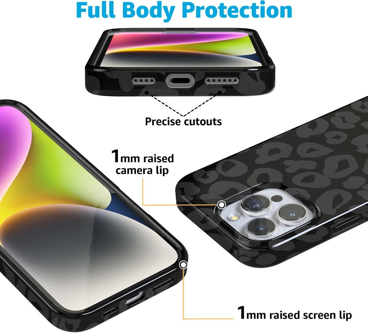 Casely iPhone 16 Pro Case | Into The Wild | Black Leopard | Compatible with MagSafe | Classic Ultra Slim Design - Image 5