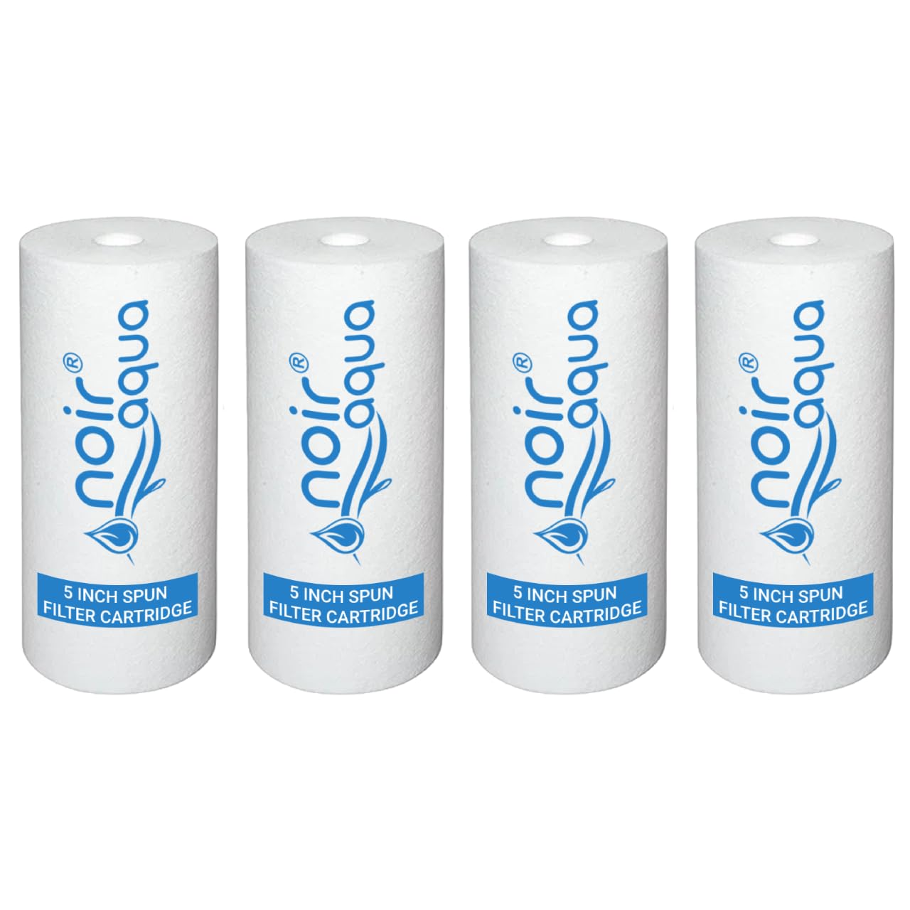 Noir Aqua 5 inch Cartridge Spun Filter | Suitable for All Washing Machines (Semi, Auto, Top & Front Load) | Pre Filter housing Refills Candles 5 Inch | 5 Micron-image-21