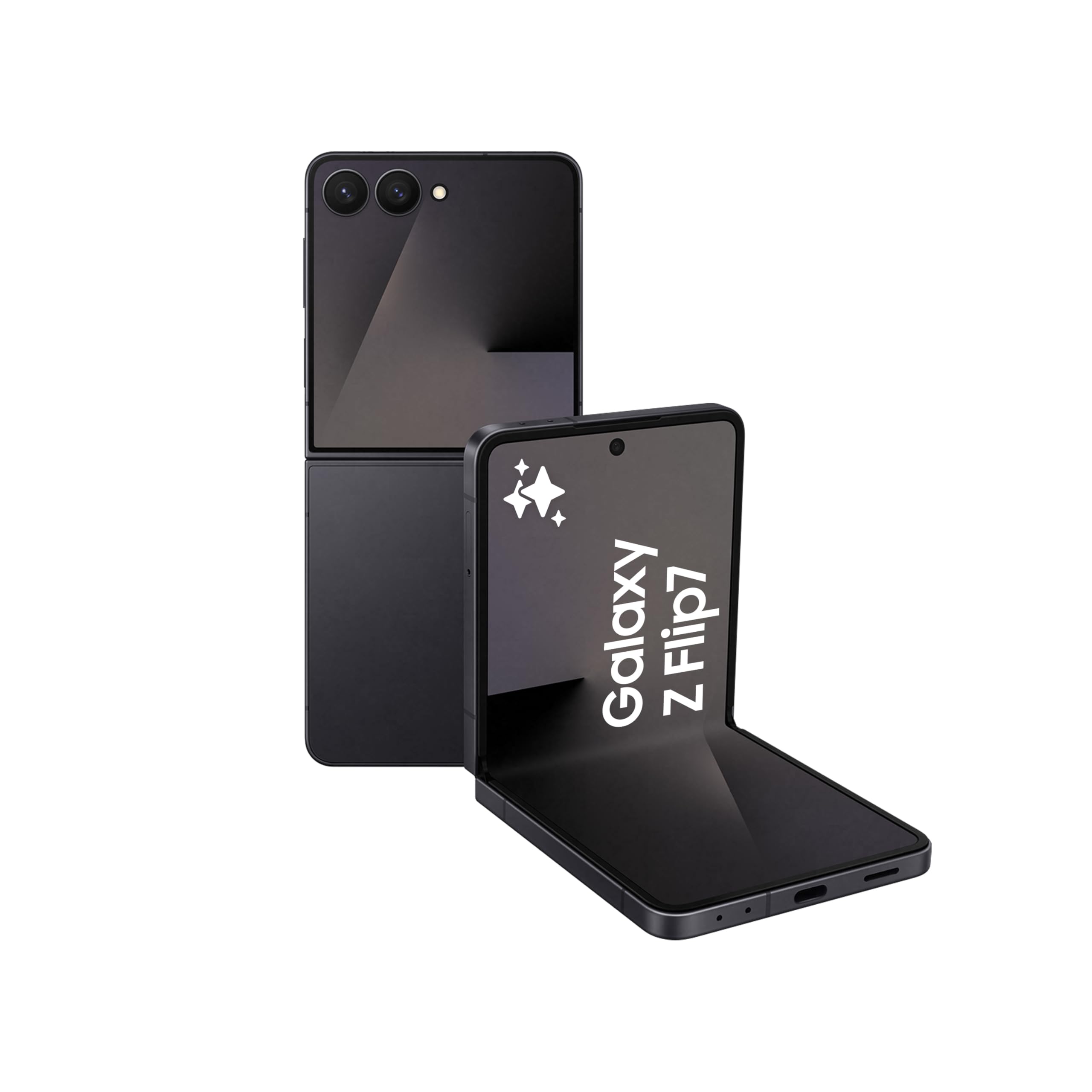 Samsung Galaxy Z Flip7, Yapay Zeka Telefonu, Gece Siyahı, 512GB