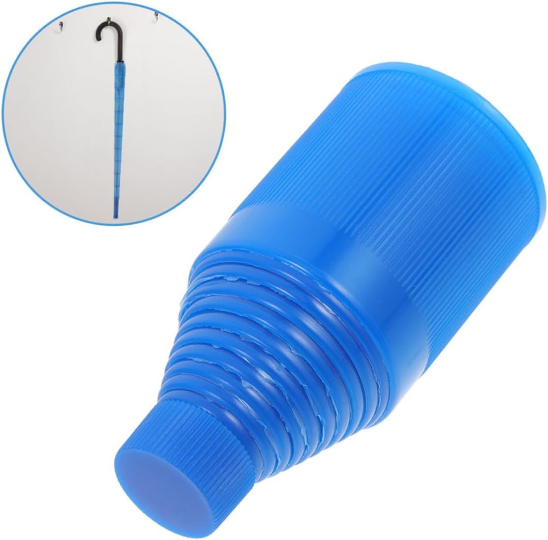 2pcs Blue PVC Umbrella Sleeve for Boys and Girls, Waterproof Travel Cover