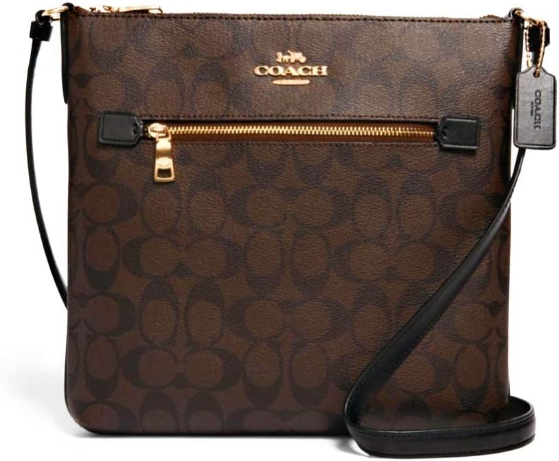 Coach Womens Rowan File Bag In Signature Canvas