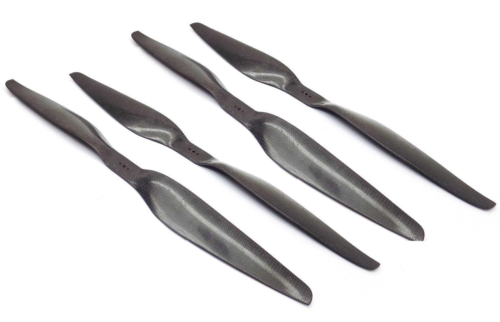 Readytosky 4pcs 18x5.5 eliche in fibra di carbonio 1855 (2 in senso orario / 2 in senso antiorario)