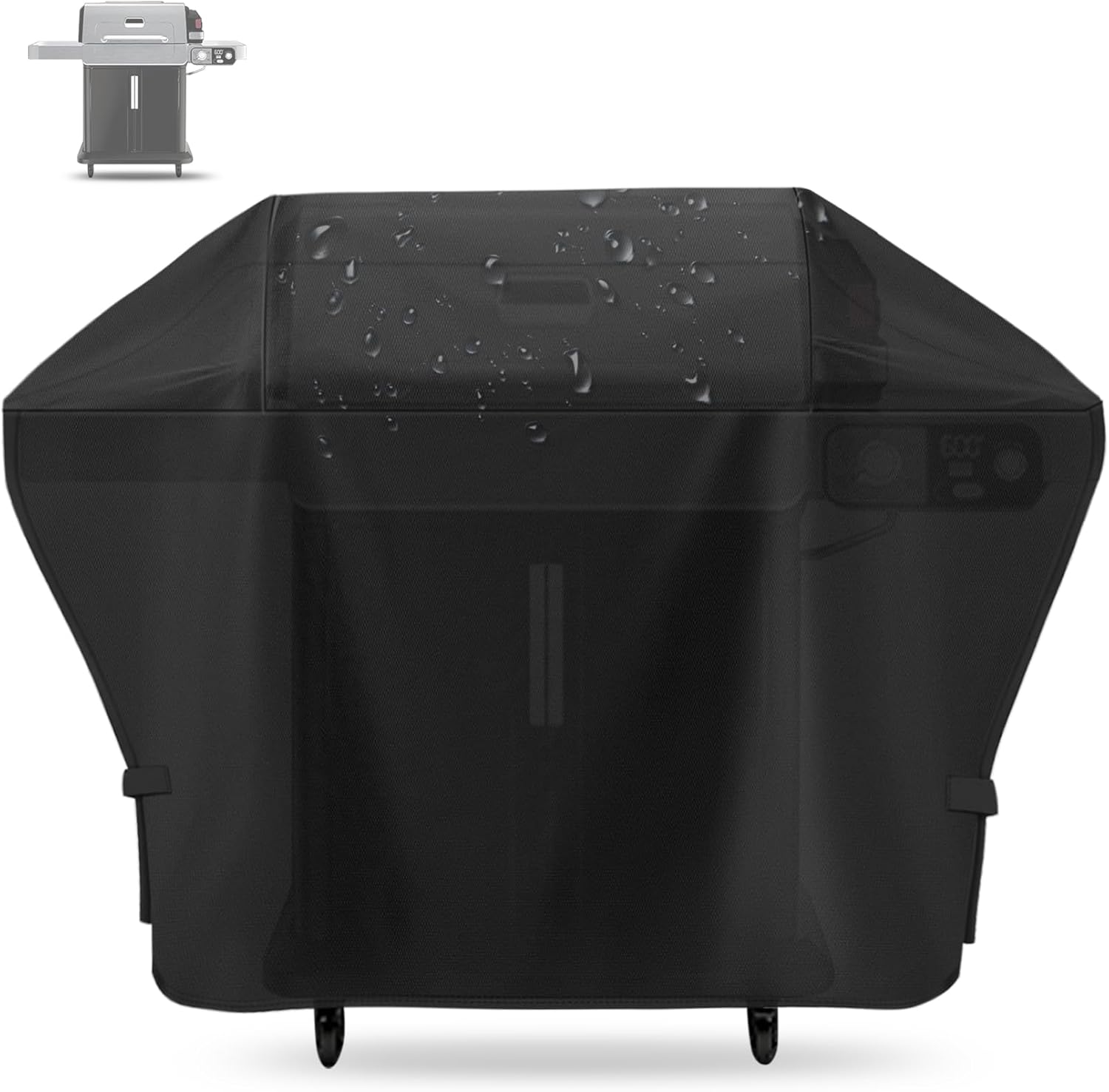 Grill Cover for Ninja Flex Flame Grill Woodfire Flex Flame PG300 Series Smoker Tarp Cover Heavy Duty 600D Outdoor BBQ Grilling Parts