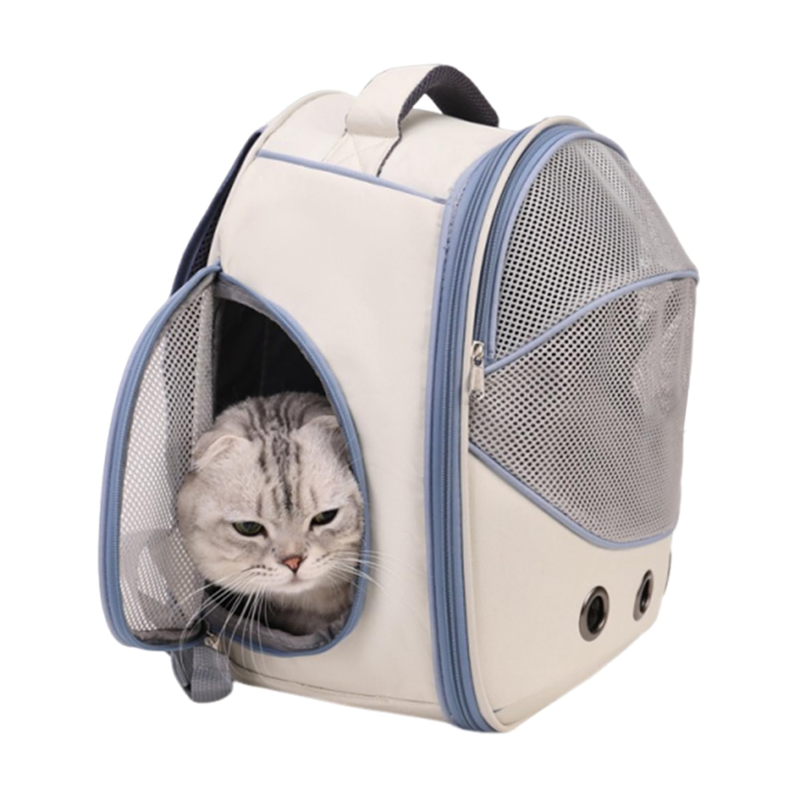 Transportador para perros | Bolsa ajustable con correa para el hombro – Bolsa transportadora para gatos, para viajes, caminar, coche, cachorro, gatito, viajes al aire libre, viajes de transporte