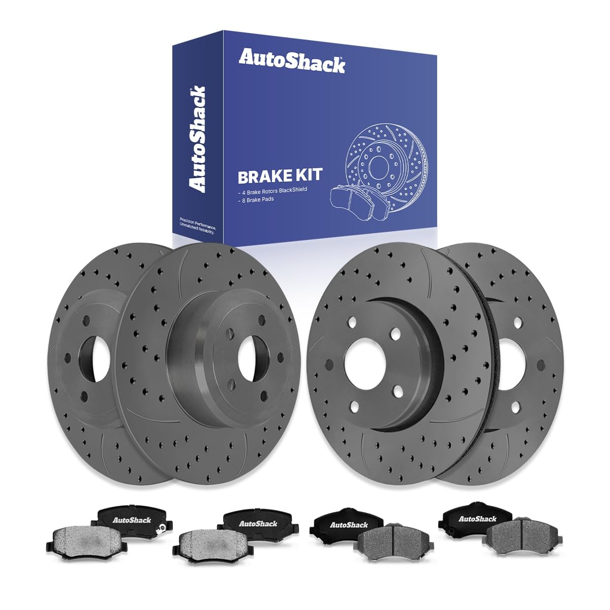 Detroit Axle - Brake Kit for 2007-2017 Jeep Wrangler Puerto Rico