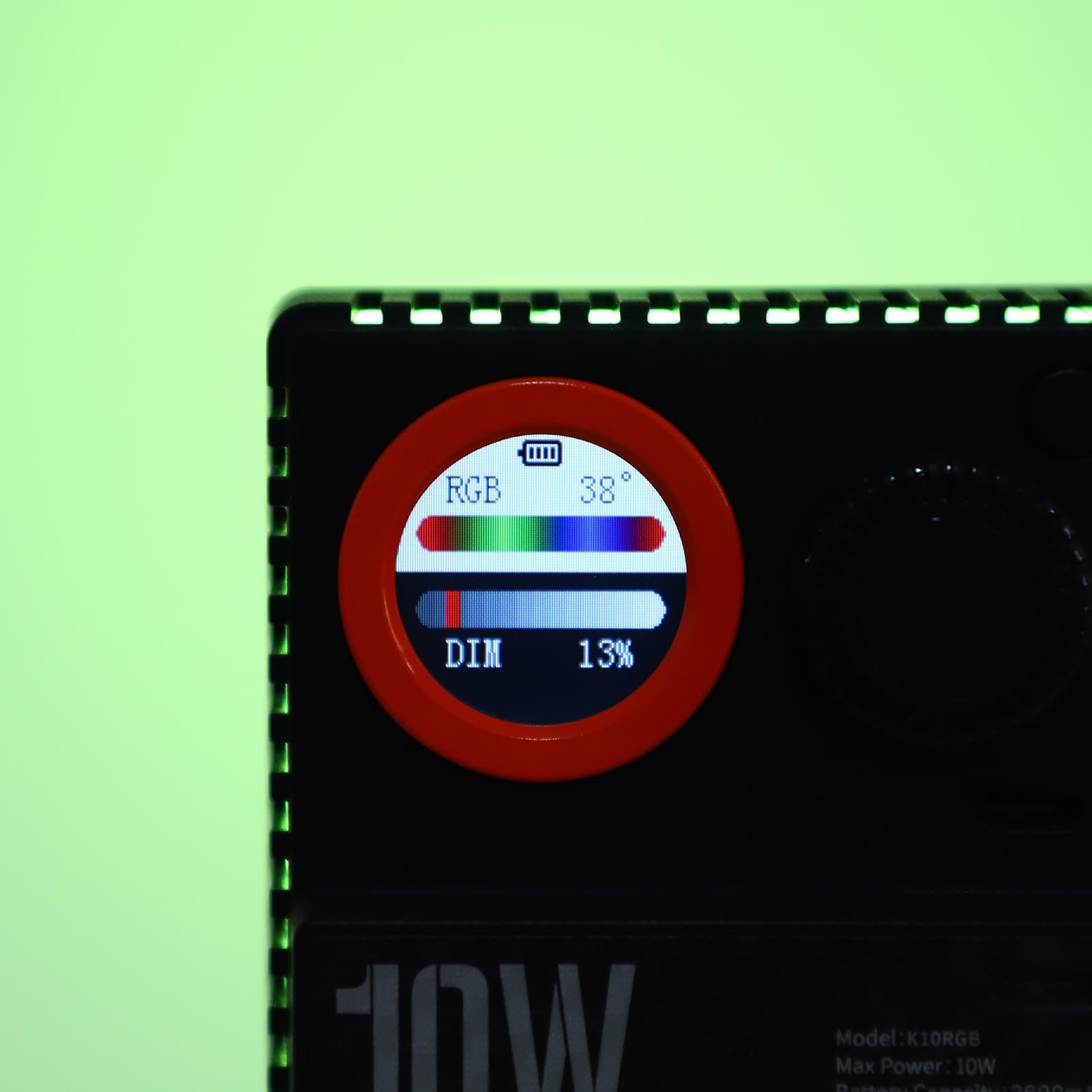 XUMIUZIY Luce Selfie per Cellulare, Illuminazione RGB Regolabile