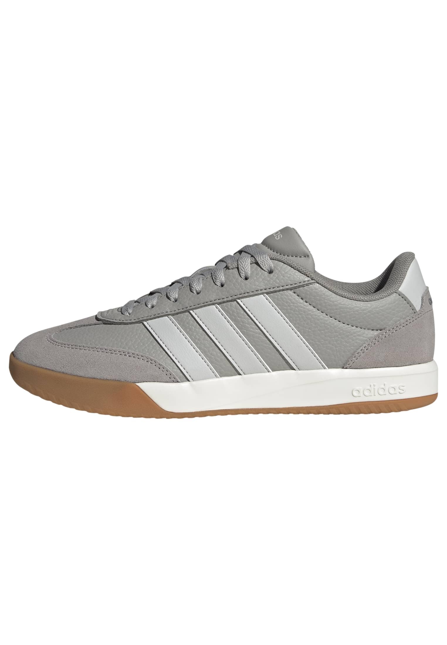 adidas Herren VL Court FC Shoes, MGH solid Grey/Grey Two/Grey Three, 46 EU