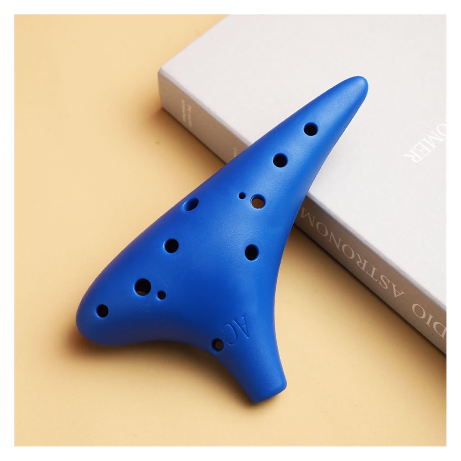 okaryna instrumentu Performance okaryna 12-dołkowy instrument dla początkujących grający na flecie średniotonowym(Color:4)