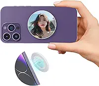 VRIG Espelho Magnético de Selfie de 5,6 cm para Câmera Traseira, Compatível com iPhone 15 14 13 12 Pro Max Plus, Capa Mag-Safe e Todos os Telefones