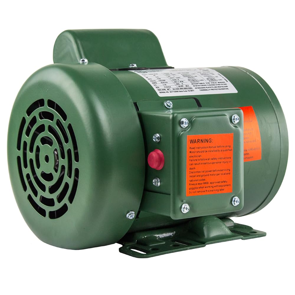 HGB 3/4 HP Single Phase Farm Duty Electric Motor 56 Frame 1800 RPM