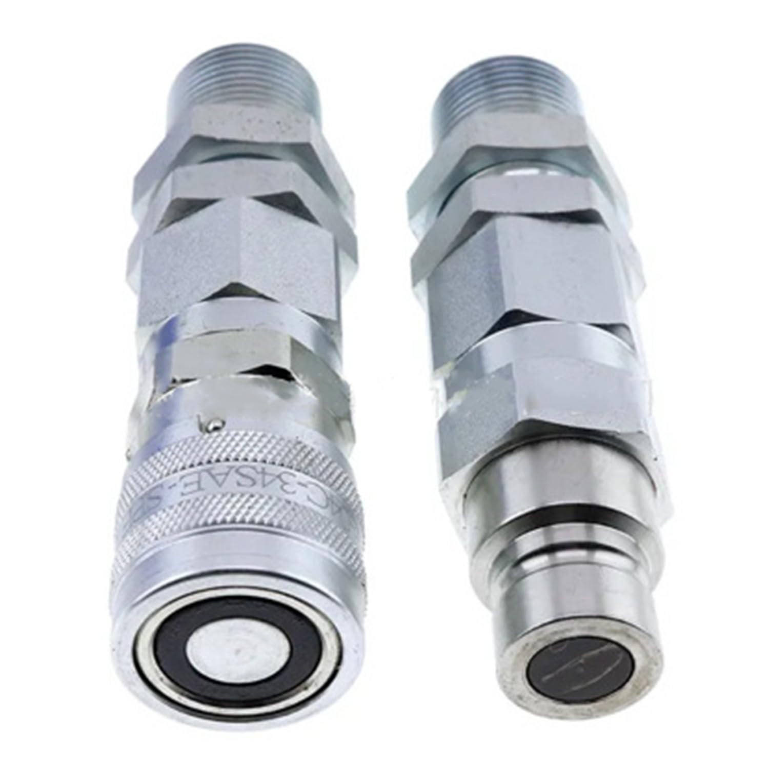Tendparts Hydraulic Quick Connect Coupler 10 JIC Thread 1/2 Compatible with Gehl Skid Steer Loader 4635 4640 4835 4840 5240 5635 5640 6635 6640 7600 7610 7800 7810 Compatible with Bobcat
