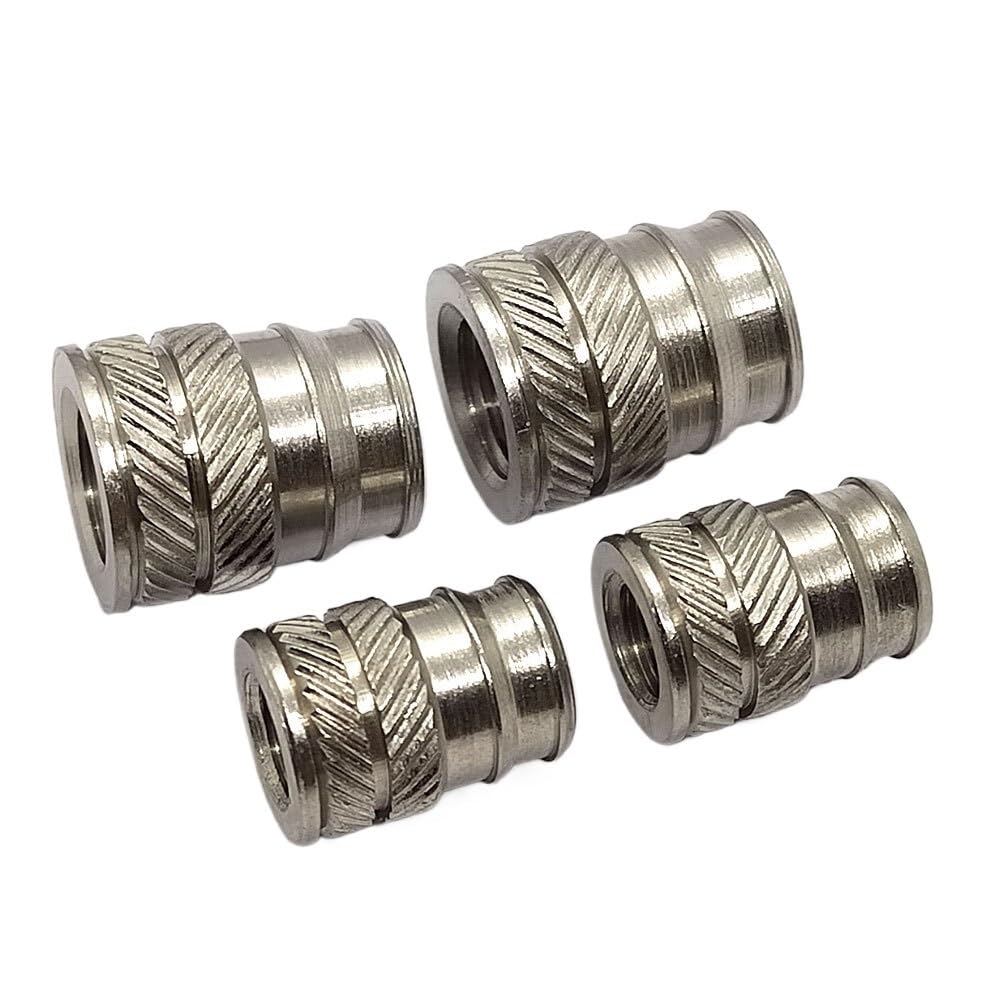 Zestaw 20 nakrętek ze stali nierdzewnej - M2,5, M3, M4, M5, M6, M8, nakrętki zabezpieczające do samodzielnego montażu(M6x12.7x9.5)