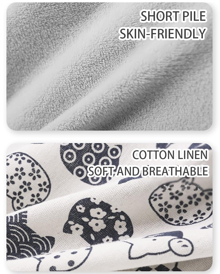 cuscini, Meditazione rotonda | Cuscino for seduta confortevole con imbottitura in cotone PP | for morbido, ergonomico e resistente(A,55cm(21.6in))