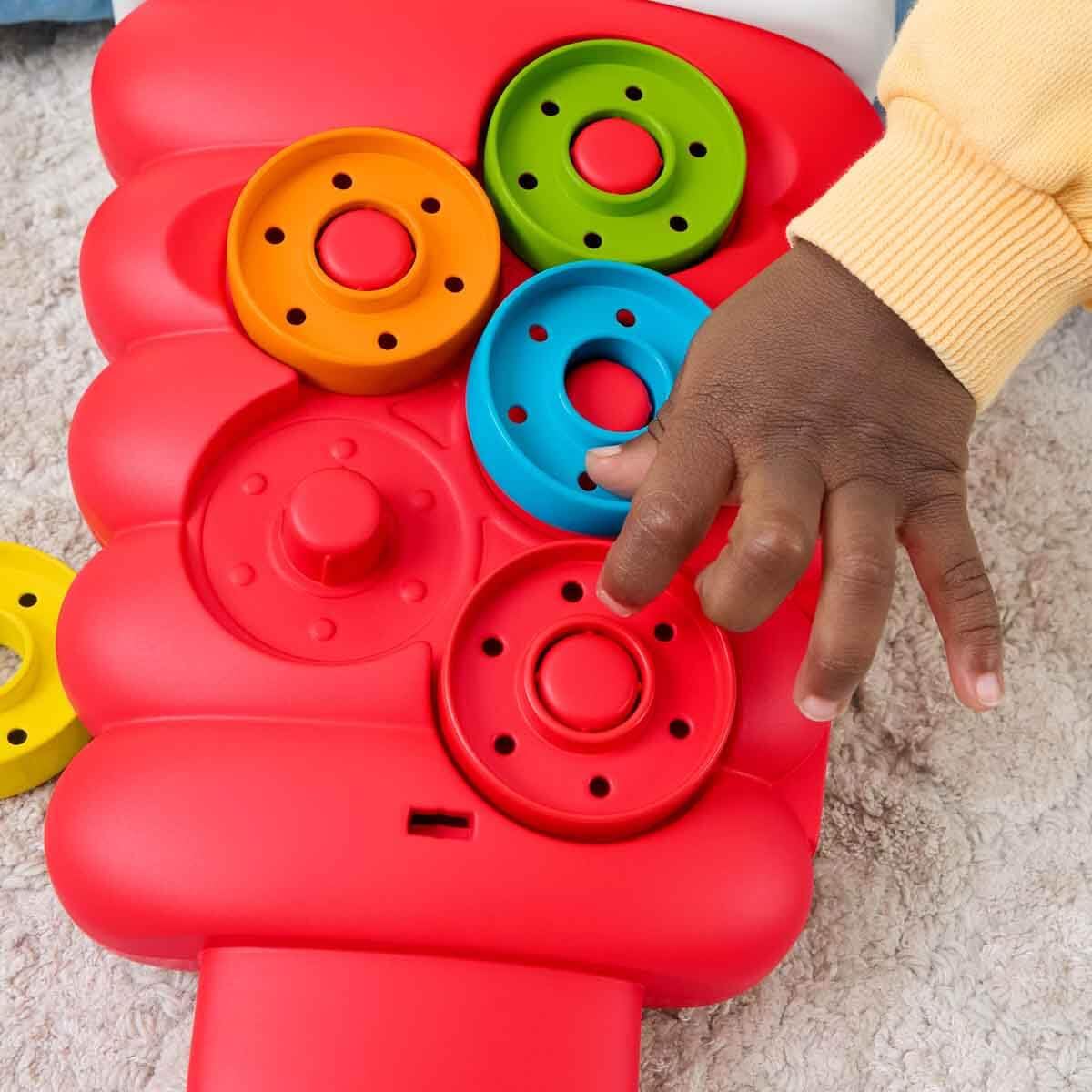 Fisher-Price Juego de Colocar Anillas para bebés y niños pequeños, Actividad de soltar Anillas para Jugar y desarrollar a los bebés a Partir de 9 Meses, JLB81 — view 6