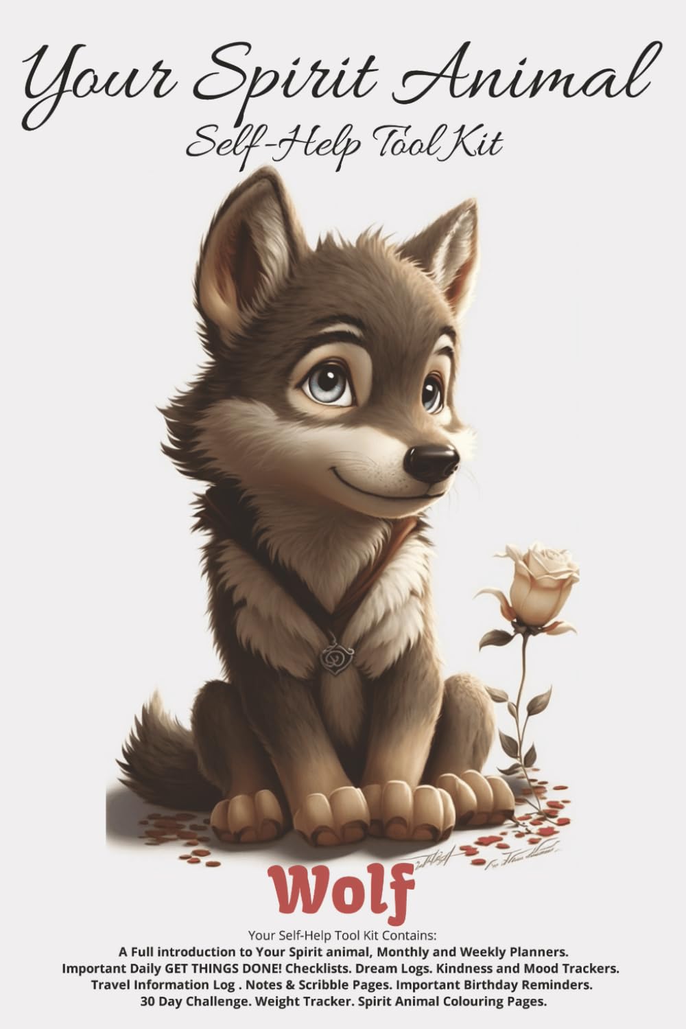 Your Wolf Spirit Animal: A Guided Self-Help Journal for Calm, Clarity & Emotional Growth (Your Spirit Animal (Series))