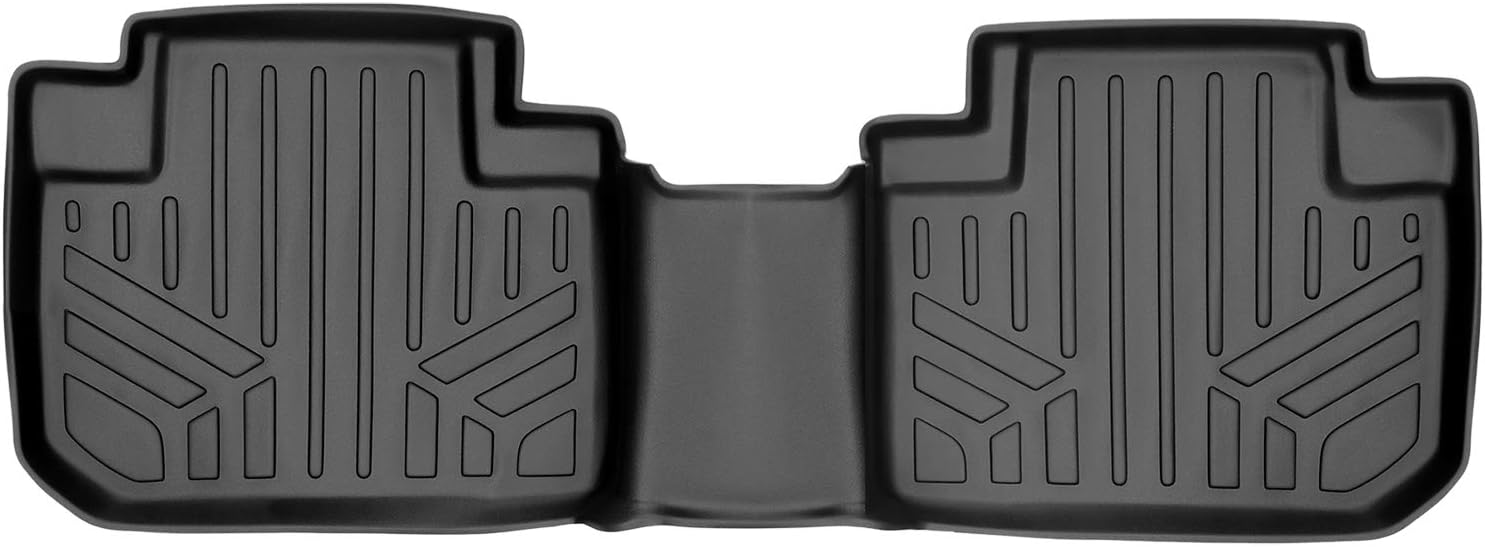 SMARTLINER Custom Fit Floor Mats 2nd Row Liner for 2014-2018 Subaru Forester