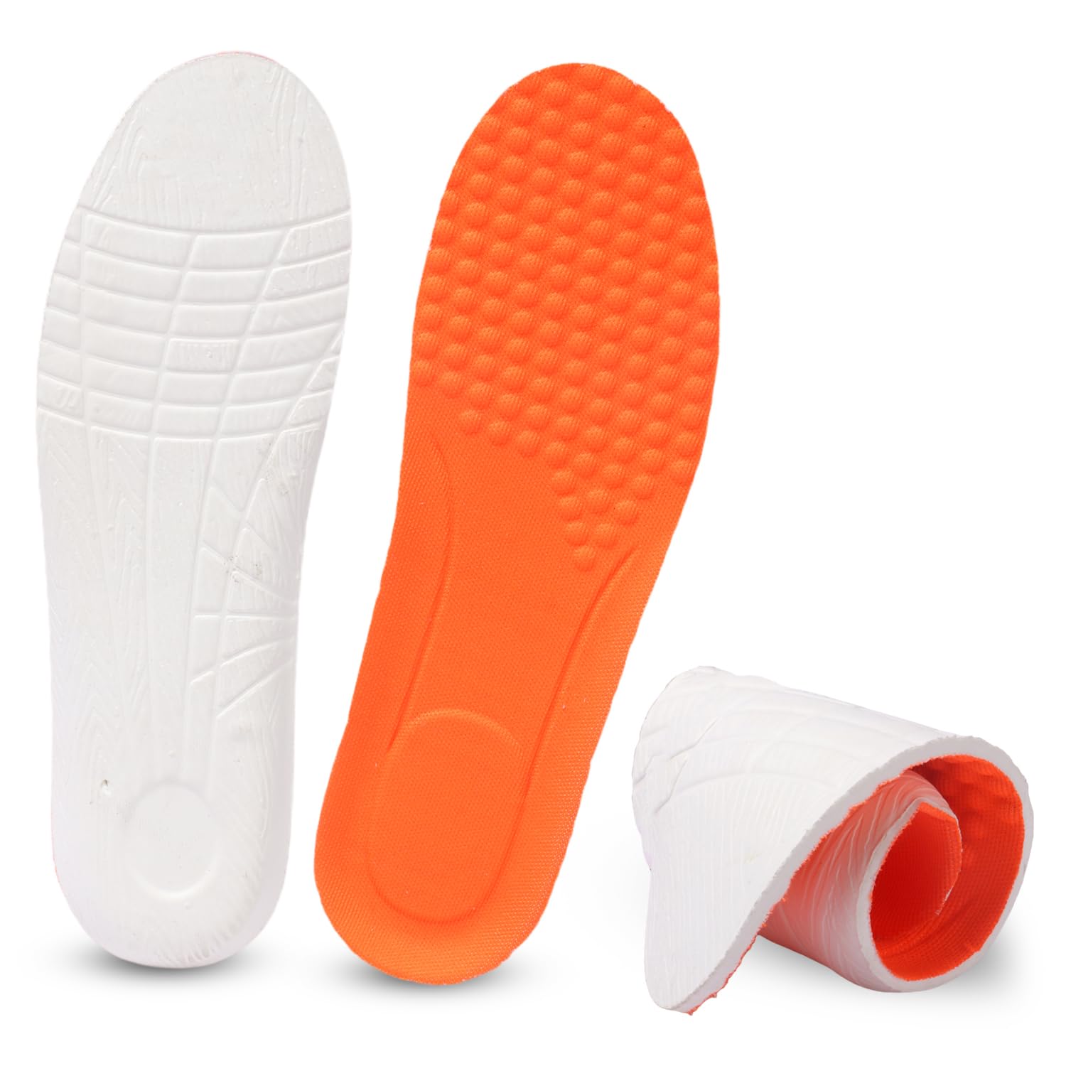 BLINDER Orange Shoe insole Comfort Memory Foam, shock Absorption Arc insoles For All Shoes For Men || Pack of 1 Pair (B0DCG9DT7V) Amazon Price History, Amazon Price Tracker