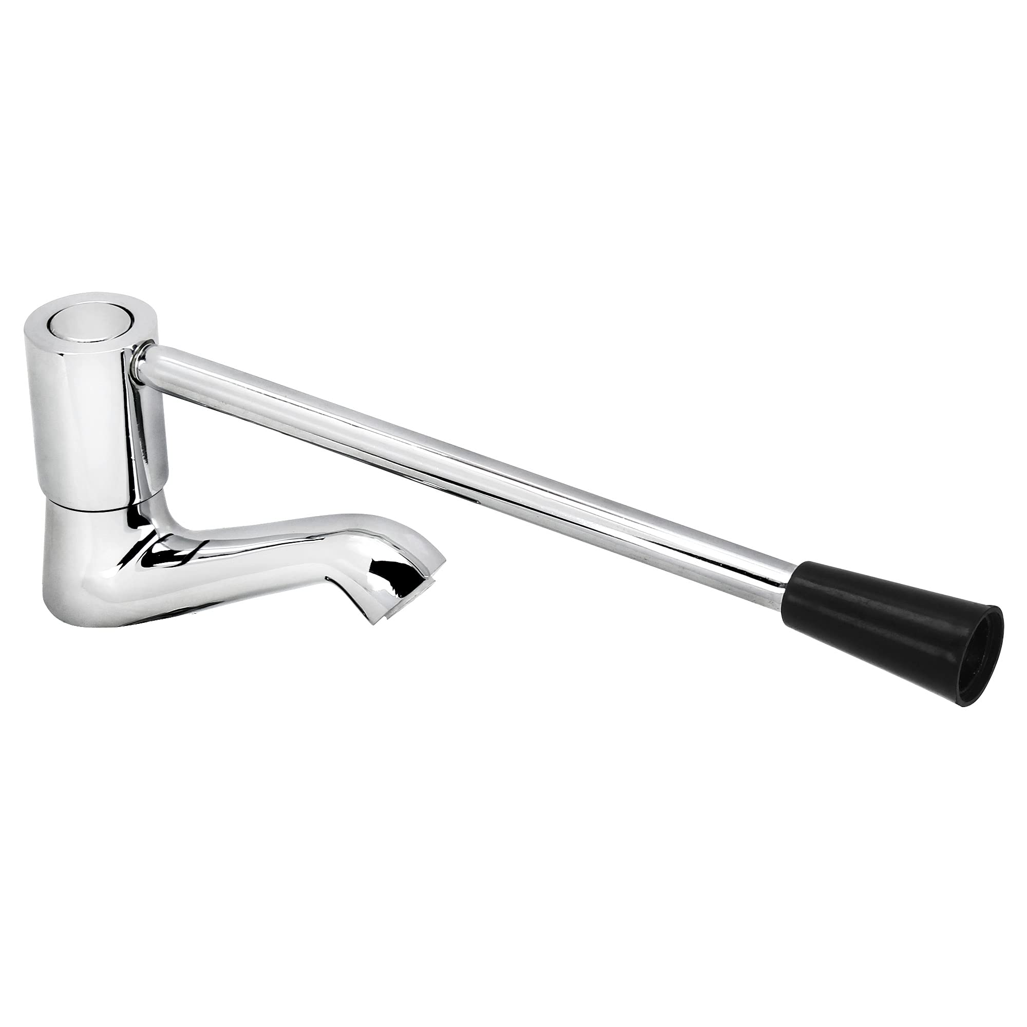 KAMAL Full Brass Elbow Action Pillar Cock Tap Faucet - Dixy | Deck Mount Installation Type | Chrome Finish - Silver (Pack of 1) (B0965HTFMN) Amazon Price History, Amazon Price Tracker
