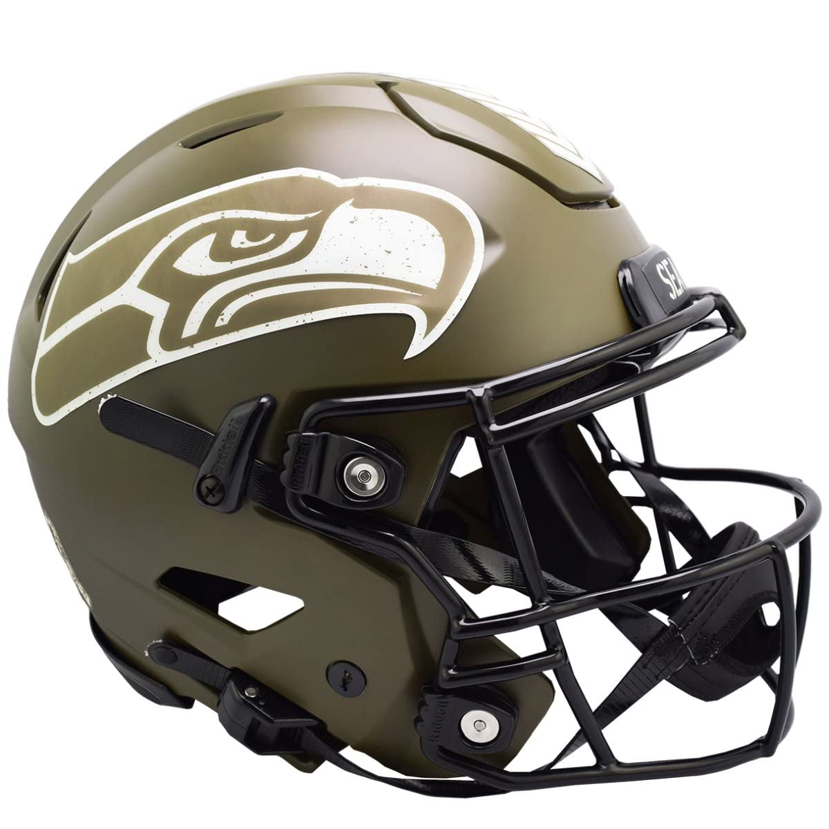 Amazon.co.jp: Riddell 本物 SpeedFlex ヘルメット SALUTE シアトル