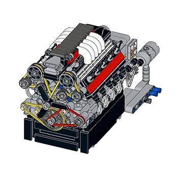 Silnik V10 z Gearbox Single Overhead Camshaft (SOHC) Air