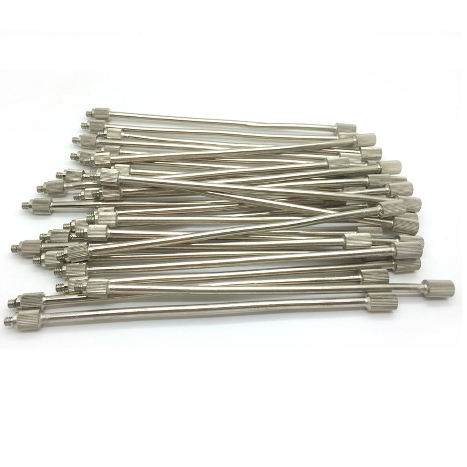20 Pack Flexible Nozzle Extensions, Brass Mist Rod for