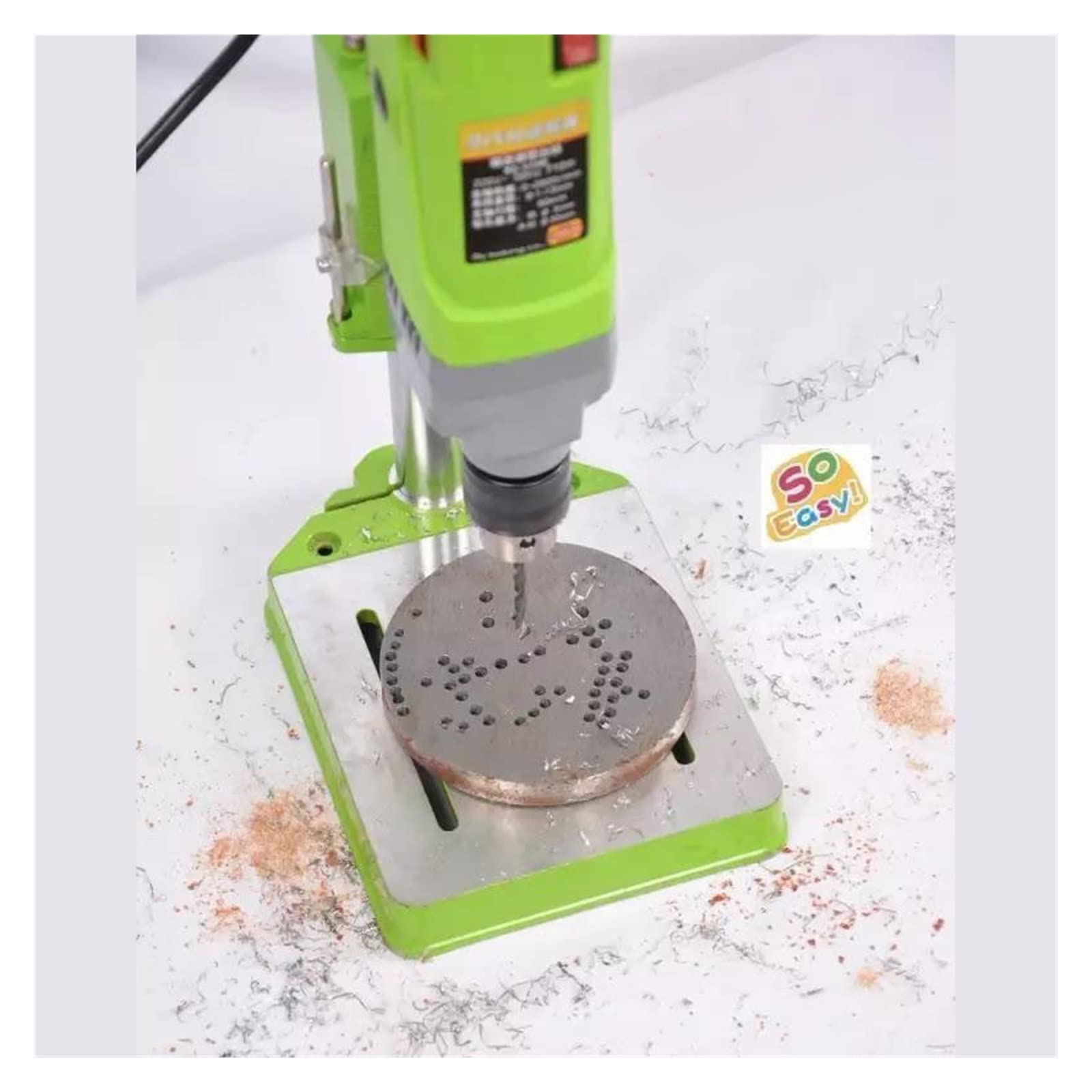 BG-5156E Mini wiertarka stołowa 710W o ​​dużej mocy, wysoka precyzja obróbki DIY przenośna Przenośny