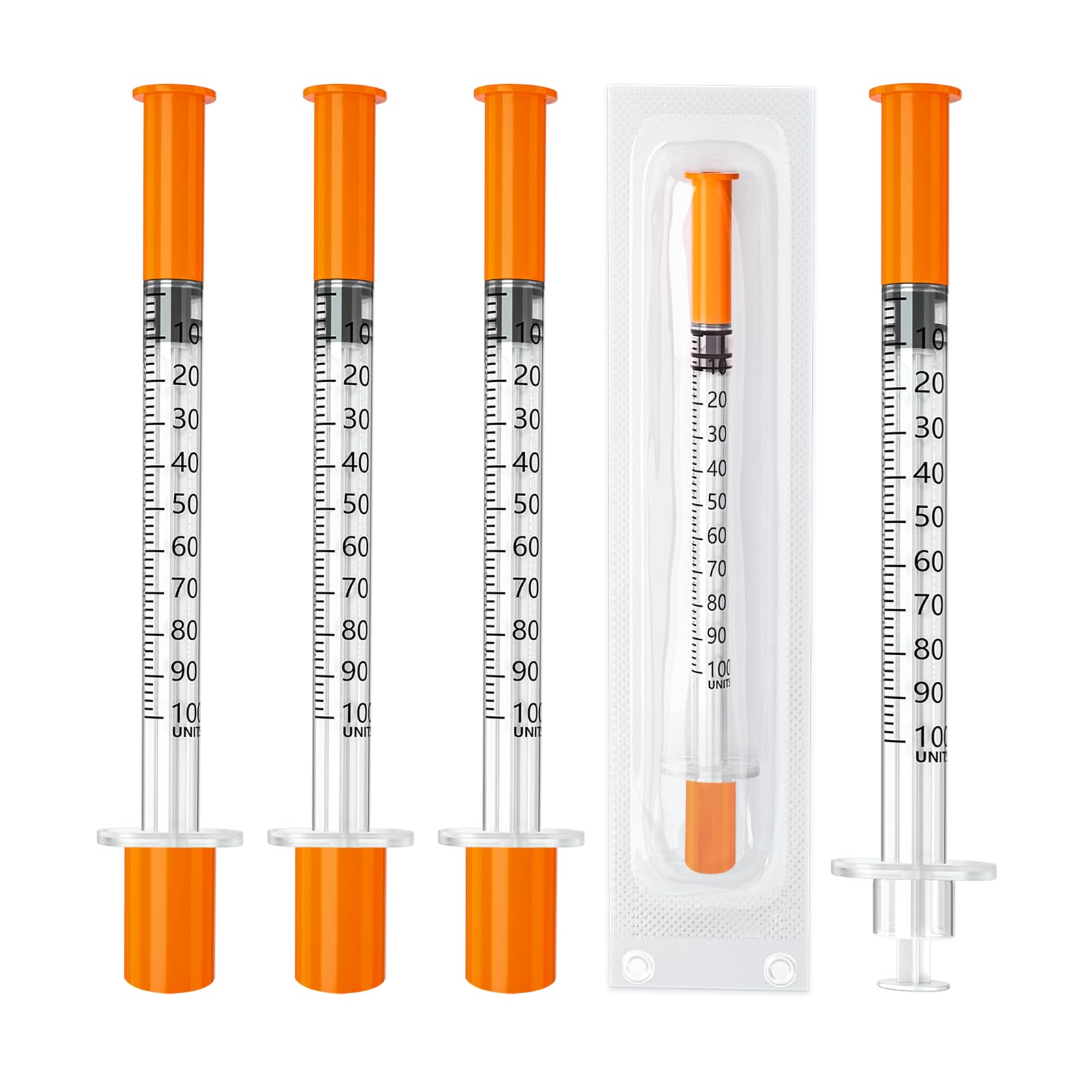 1ml Syringe 30G 1/2 Inch 13mm, Lab Syringes Individually Wrapped 100 Pack — Amazon image 7