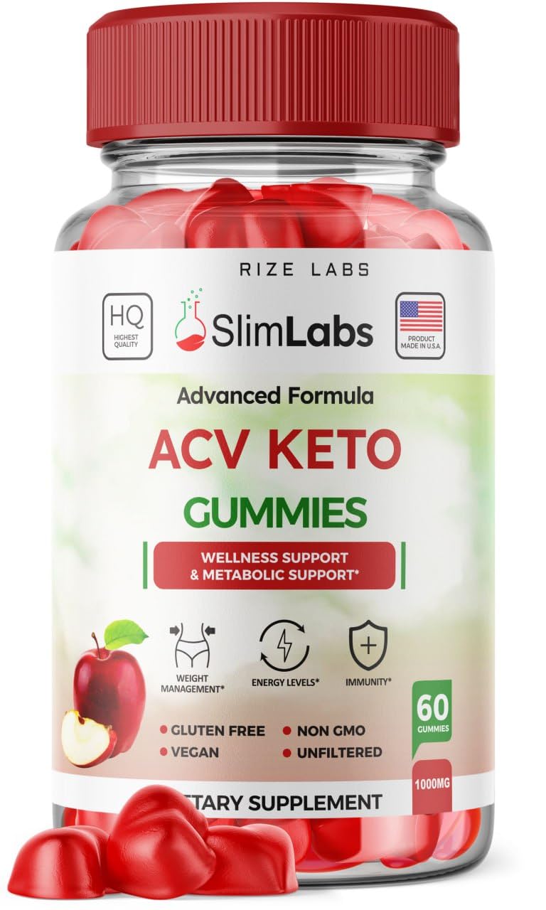 - Slim Labs ACV Keto Gummies for Wellness and Metabolic Support - Weight Loss Gummies - Belly Fat Diet (60 Gummies)
