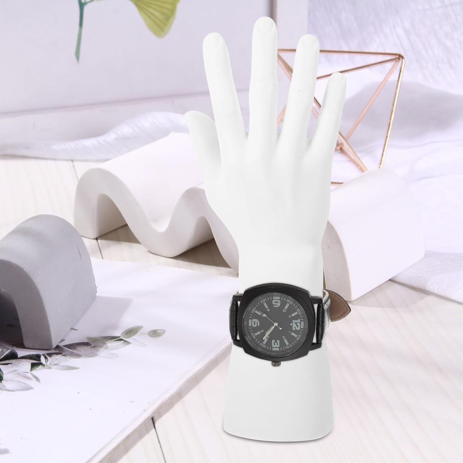Handpuppe für Schmuck-Display, Uhrenhalter, Vitrinenständer für Zuhause und Einzelhandel – ideal für die Präsentation von Accessoires