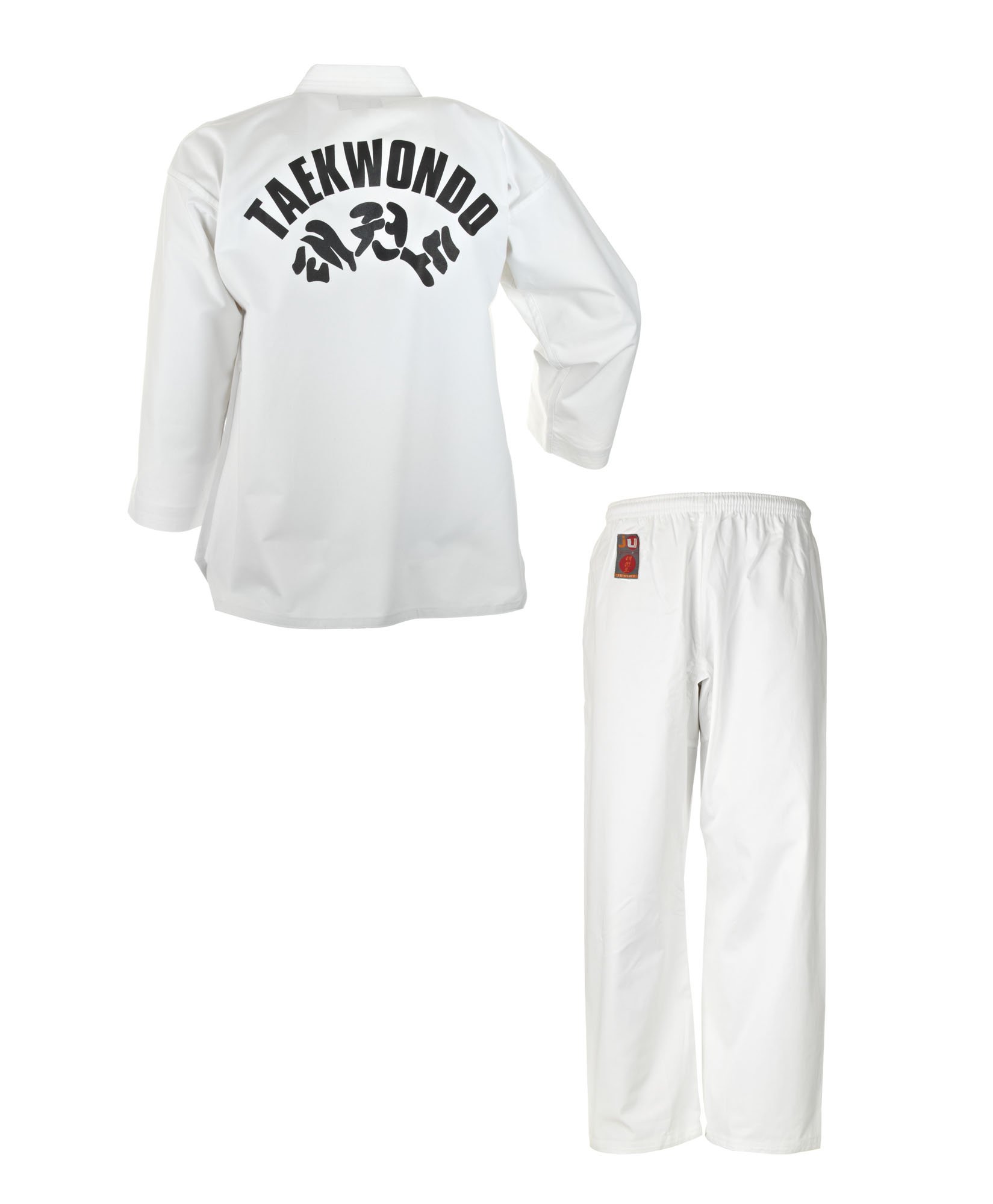 Taekwondoanzug to Start mit Rückendruck